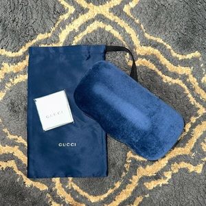 Large Gucci Velvet Sunglass Case